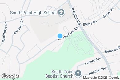Map image of the property - 1113 McKee Farm Ln