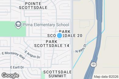 Map image of the property - 8713 E Osborn Rd