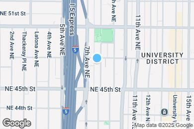 Map image of the property - 4547 8th Ave NE