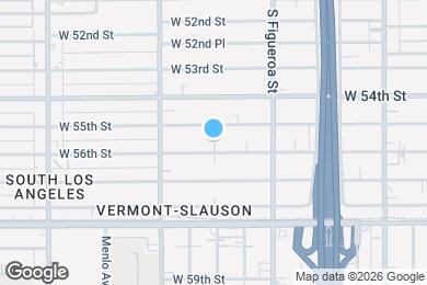 Map image of the property - 627 1/2 W 56th St
