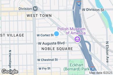 Map image of the property - 1443 W Cortez St