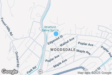 Map image of the property - 16 Edgwood St