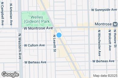 Map image of the property - 4322 N Lincoln Ave