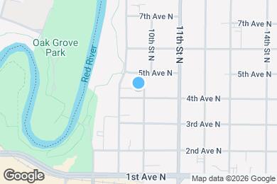 Map image of the property - 922 4th Ave N