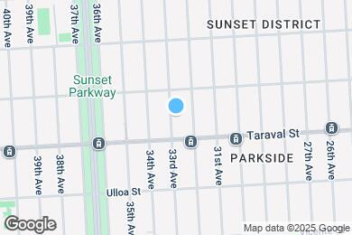 Map image of the property - 2356 33rd Ave