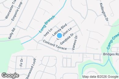 Map image of the property - 750 Compton Ln