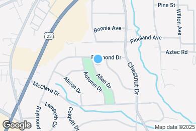 Map image of the property - 3479 Allen Dr