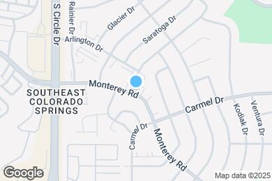 Map image of the property - 1812 Monterey Rd