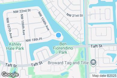 Map image of the property - 10320 NW 18th Pl