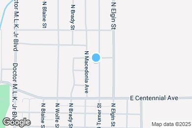 Map image of the property - 1901 N Turner St