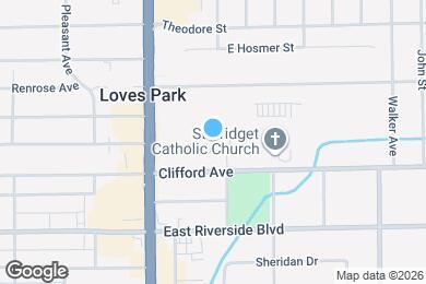 Map image of the property - Park Towers Apartments