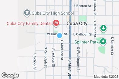 Map image of the property - 313 S Madison St