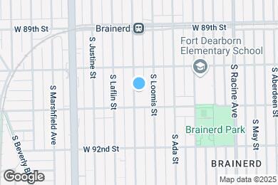 Map image of the property - 9037 S Bishop St