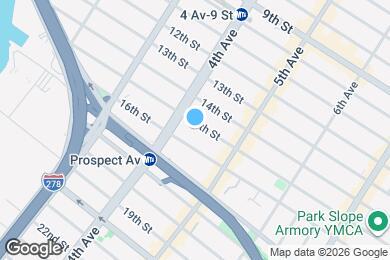 Map image of the property - 166 15th St