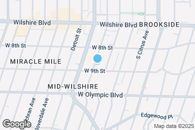 Map image of the property - 842 S Sycamore Ave