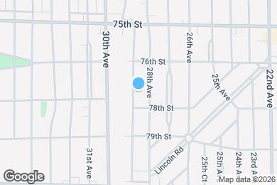 Map image of the property - 7717 29th Ave