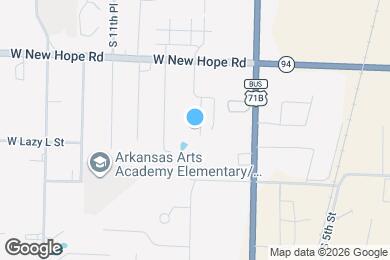 Map image of the property - Quail Creek Apartments