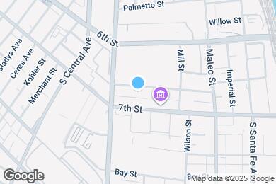 Map image of the property - AVA Arts District