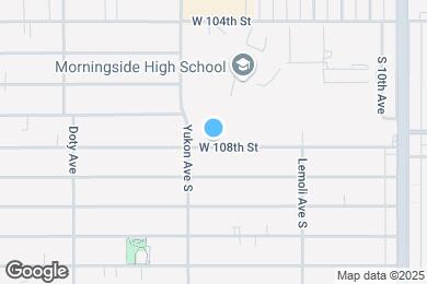 Map image of the property - 3533 W 108th St