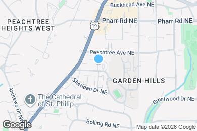 Map image of the property - 60 Delmont Dr NE