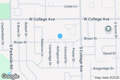 Map image of the property - 1614 Bryan St