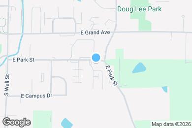 Map image of the property - 1005 E Park St