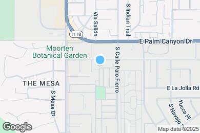 Map image of the property - Twin Palms Apartments