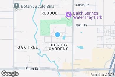 Map image of the property - Timbers at Hickory Tree
