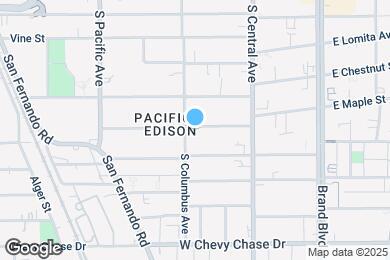 Map image of the property - 358 W Maple St