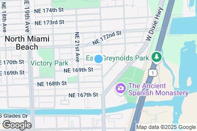 Map image of the property - 2185 NE 169th St