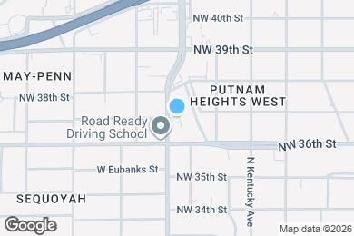 Map image of the property - 3720 N Pennsylvania Ave