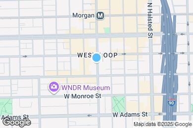 Map image of the property - 959 W Washington Blvd
