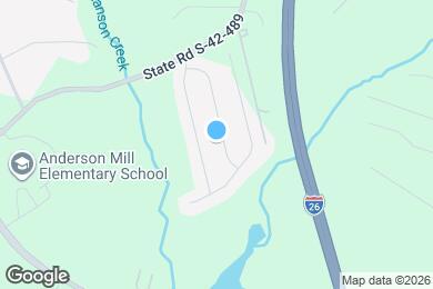 Map image of the property - 574 Chantry Ln