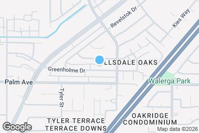 Map image of the property - 4549 Greenholme Dr