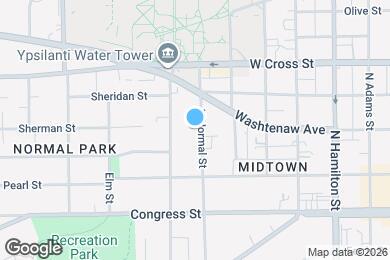Map image of the property - 201 N Normal St