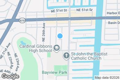 Map image of the property - 4751 NE 29th Ave