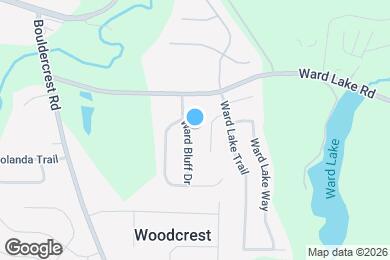 Map image of the property - 4258 Ward Bluff Dr