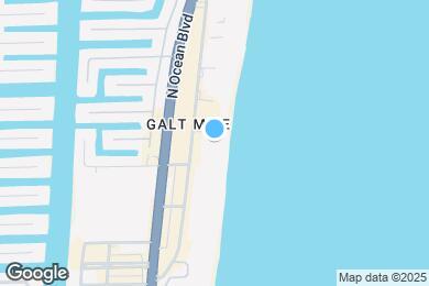 Map image of the property - 3700 Galt Ocean Dr