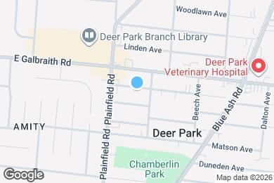 Map image of the property - 4131 Oakwood Ave