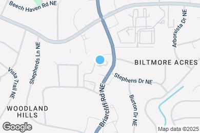 Map image of the property - 1266 Weatherstone Dr NE