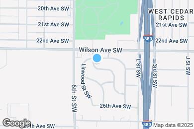 Map image of the property - 2417 Illinois St SW