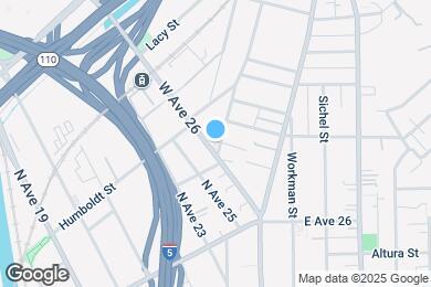 Map image of the property - 209 W Ave 26