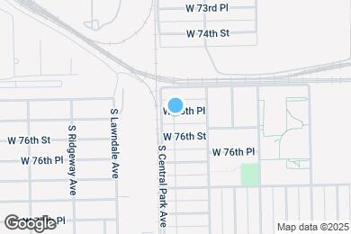 Map image of the property - 3537 W 75th Pl