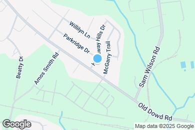 Map image of the property - 4113 Hathaway Hills Dr