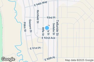 Map image of the property - 9243 Salida St