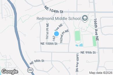 Map image of the property - 10102 162nd Ave NE