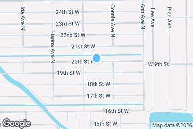Map image of the property - 2611 20th St W