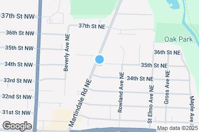 Map image of the property - 3424 Martindale Rd NE