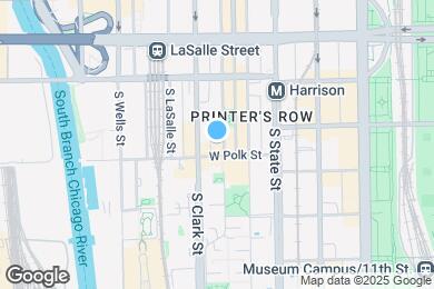 Map image of the property - 780 S Federal St