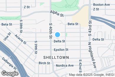 Map image of the property - 4042 Delta St